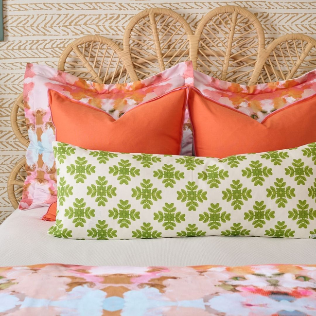 Brushstrokes Green 14x36 Pillow-gallery-43761785897208