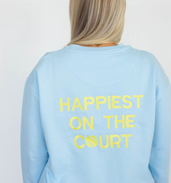 Happiest On The Court® Tennis Sweatshirt