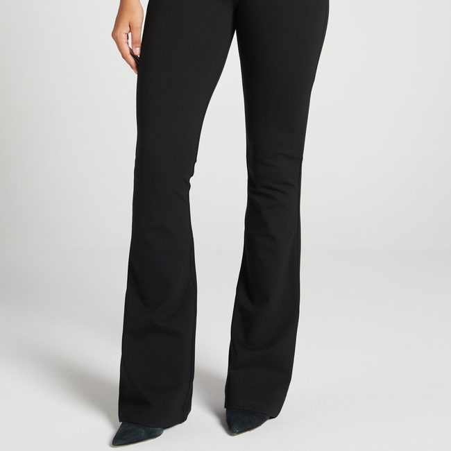 Classic Dress Pant Yoga Pant | Bootcut (Black)-gallery-43058743869692