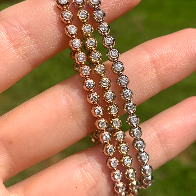 3GOG XL Bubble Bracelet - Diamonds - PREORDER DOWNPAYMENT-gallery-50533274124603