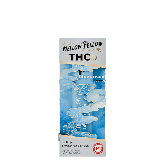 THCp 0.5g Disposable Vape - Blue Dream (Sativa)-gallery-37327666938062