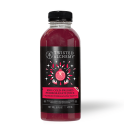 16oz 100% POMEGRANATE JUICE COLD PRESSED