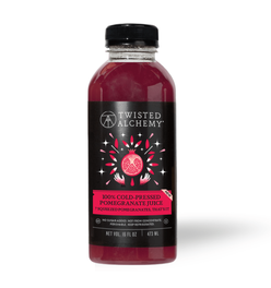 16oz 100% POMEGRANATE JUICE COLD PRESSED