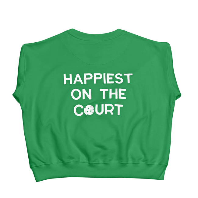 Happiest on the Court® pickleball sweatshirt-gallery-38050018328736