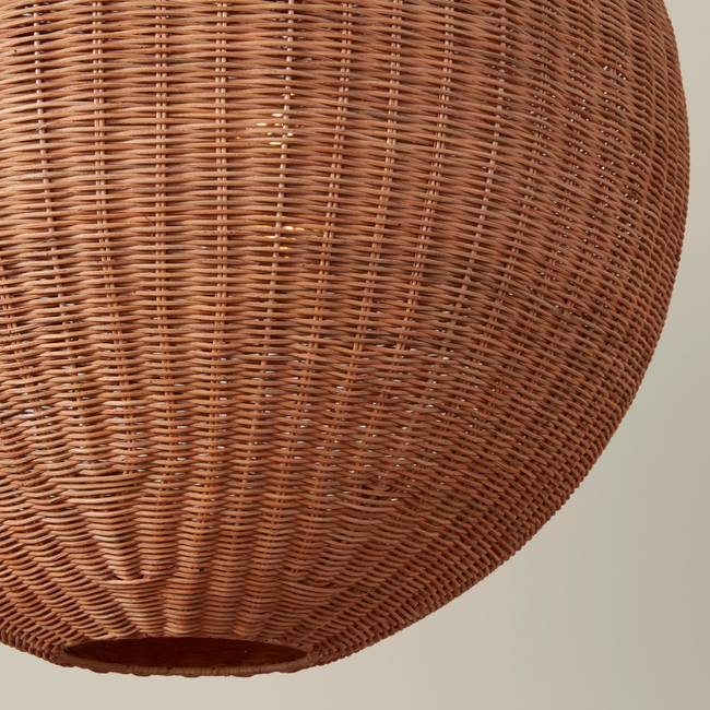Miramar Rattan Round Chandelier-gallery-31555564437565