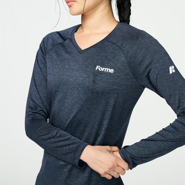 Ace V-Neck Long Sleeve-gallery-45005427638503