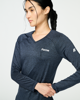 Ace V-Neck Long Sleeve