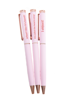 It’s Giving Elle Woods 3-Piece Pen Set
