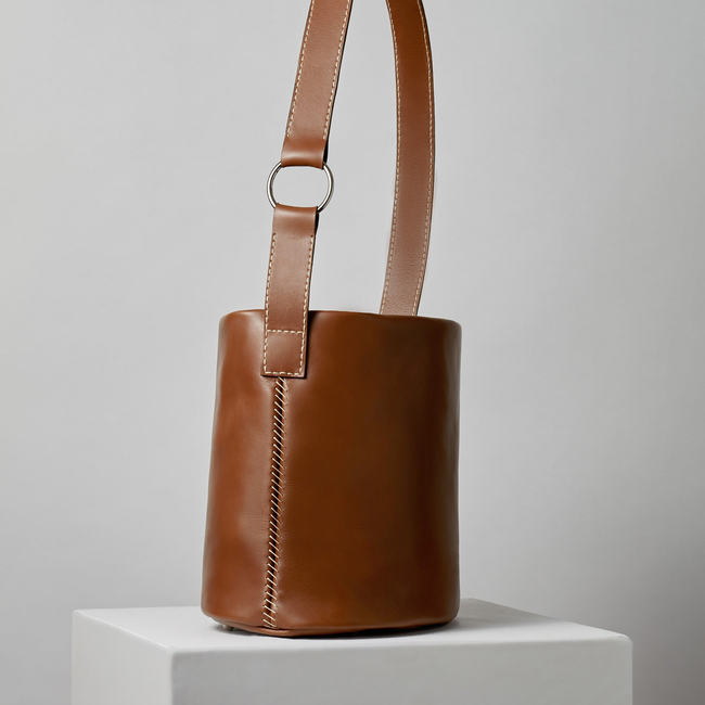 706 Bucket Bag in Cinnamon-gallery-6859600560195