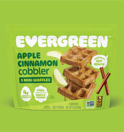 Apple Cinnamon Cobbler Mini Waffles