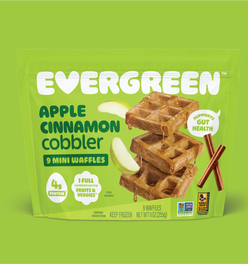 Apple Cinnamon Cobbler Mini Waffles