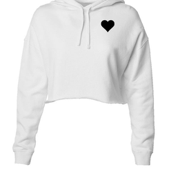 Love All Lightweight Crop Hoodie