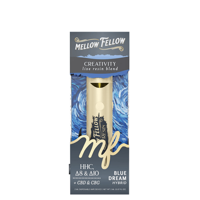 Creativity Blend 2ml Live Resin Disposable Vape - Blue Dream (Hybrid)-gallery-37327753543886