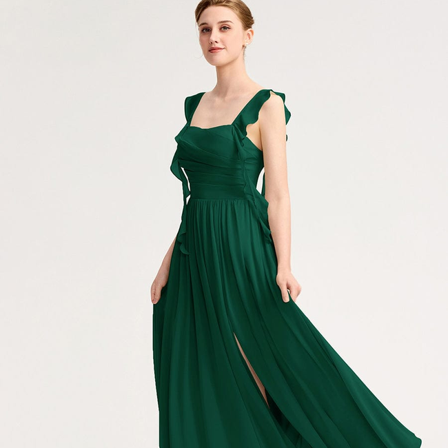 ever LUNARA|Flowing Ribbon Chiffon Bridesmaid dress-gallery-33528522506314