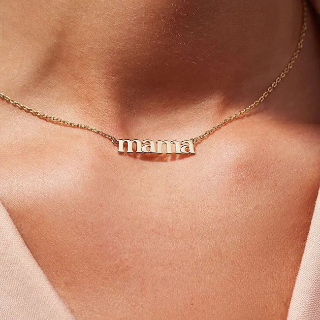 Mama Gold Pendant-gallery-42474145612026