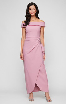 Dana Off-the-Shoulder Contour Dress