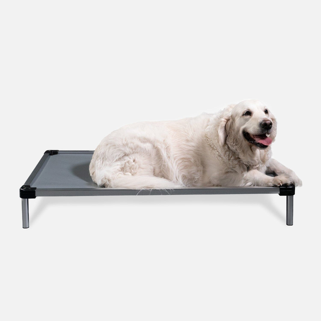 Chew Proof Armored™ Vinyl Elevated Dog Bed-gallery-34810350731403