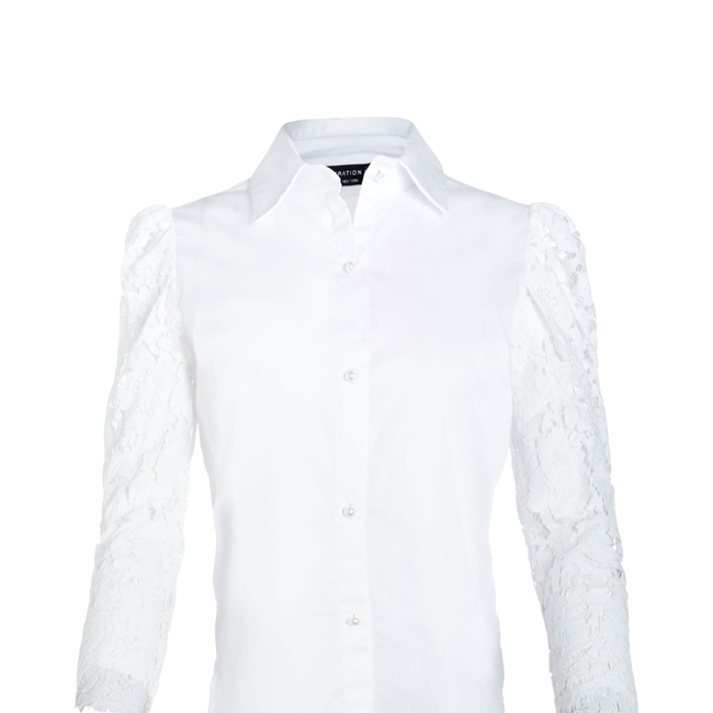 Pamela Lace Combo Shirt-gallery-43031970447610