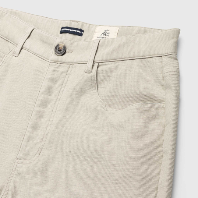 Patrick Terry Woven Pant - Khaki-gallery-42415867265282