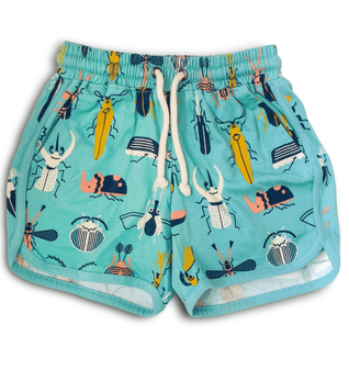 Ollie Shorts - Beetle Mania Print