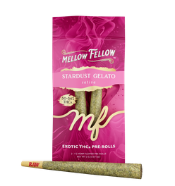 THCa Prerolls - 2 pc 2g Private Reserve Exotic - Stardust Gelato (Sativa)