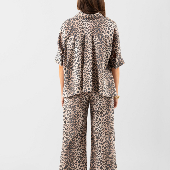 Peacemaker Pant Set - Khaki Leopard-gallery-50811103117600