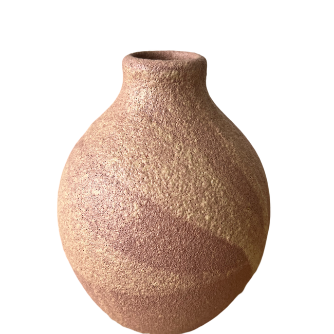 The Pink Sand Crater Vase Collection (Discontinued Color)-gallery-35954259984573