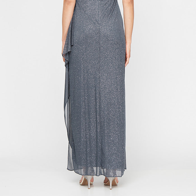 Hannah Glitter Mesh Gown-gallery-42887365918976