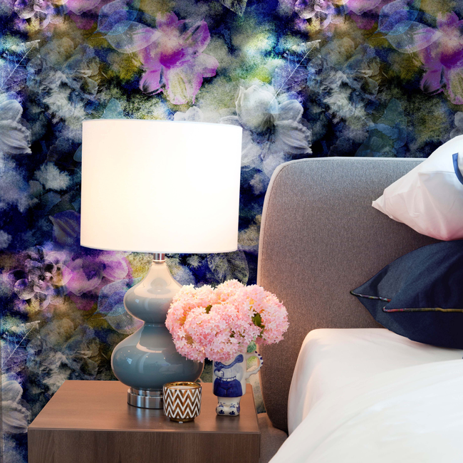 Peel and Stick Wallpaper - Bryony Storm / Noir-gallery-30830800994417