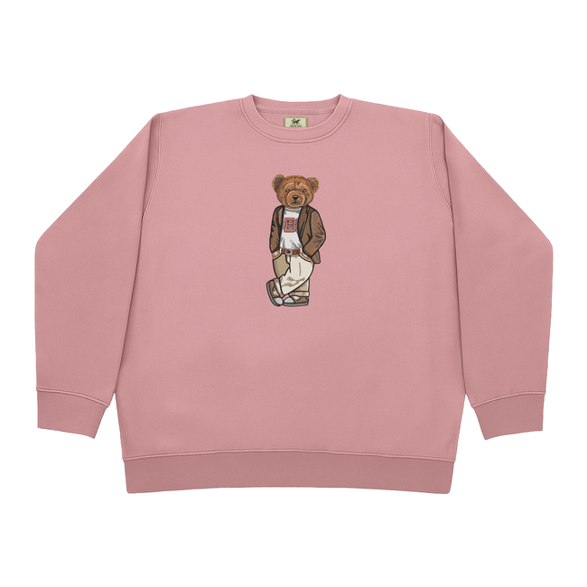 Brown Original Embroidered Crewneck-gallery-60371766575421