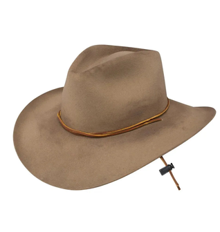 Stetson Kelly – Distressed Wool Felt Outback Hat