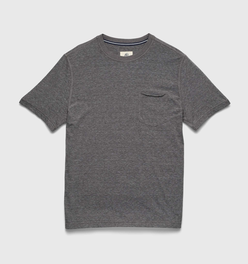Nick Slub Pocket Tee - Black
