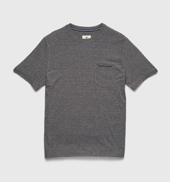 Nick Slub Pocket Tee - Black