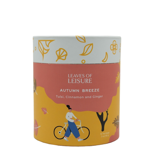 Autumn Breeze - Ginger, Cinnamon and Tulsi Herbal Luxury Tea - 15 Tea Bags