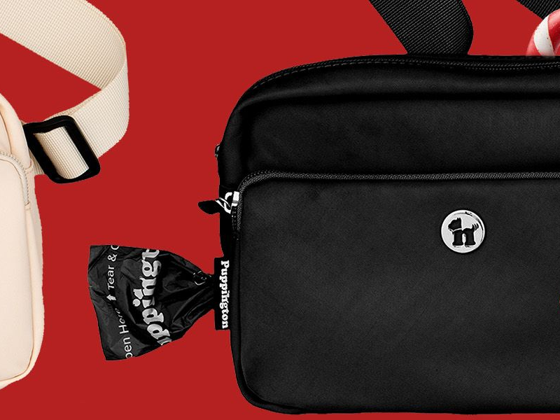 Puppington 3-in-1 Crossbody Bag and Dog Treat Pouch Selected in Oprah’s Favorite Things 2024