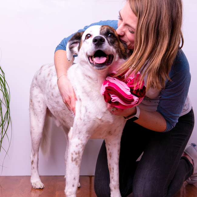 AMZ - pink snuffle w dog mom kiss.jpg