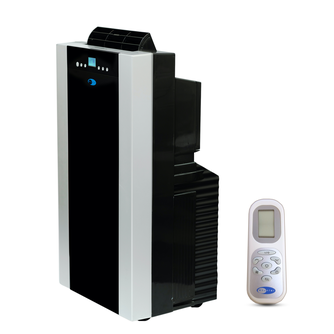 Whynter Dual Hose Cooling Portable Air Conditioner, Dehumidifier, and Fan with Activated Carbon Filt