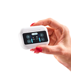 Atom X: the world's first touchscreen-controlled hearing aids