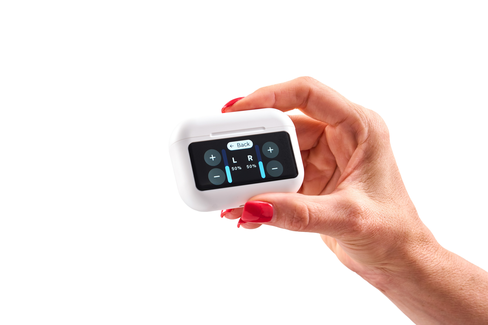 Atom X: the world's first touchscreen-controlled hearing aids