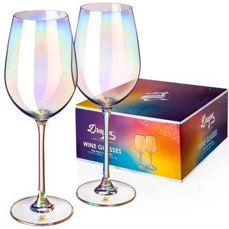 Aura Stemmed Wine Glasses