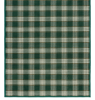 Autumn Plaid Evergreen Blanket