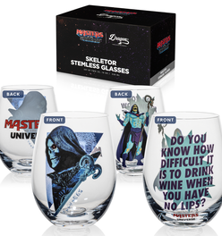 Masters of the Universe 2026 Movie Stemless Wine Glasses