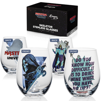 Masters of the Universe 2026 Movie Stemless Wine Glasses