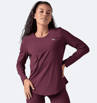 Burgundy Long Sleeve