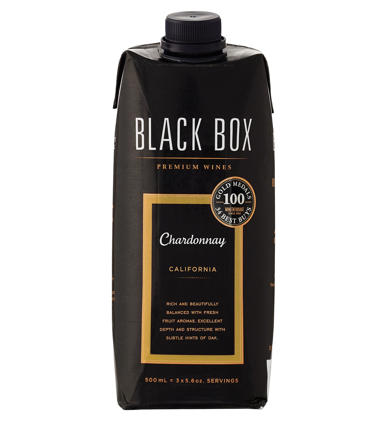 BLACK BOX Chardonnay 500ML Public Relations Media Kit Press Hook