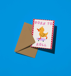 Born to Roll Card