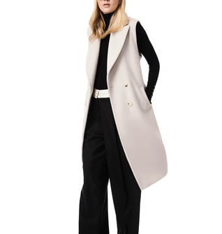 Venetian Long Belted Vest