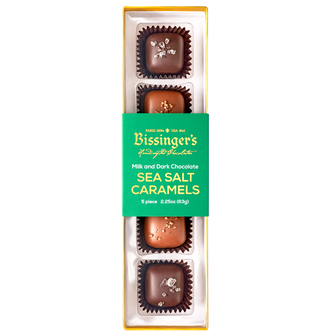 Milk & Dark Sea Salt Caramels Flight - 5 PC