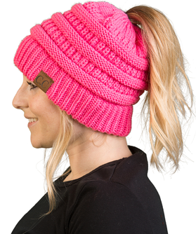 Women's Ponytail Beanie