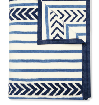 Bar Harbor Stripe Blanket